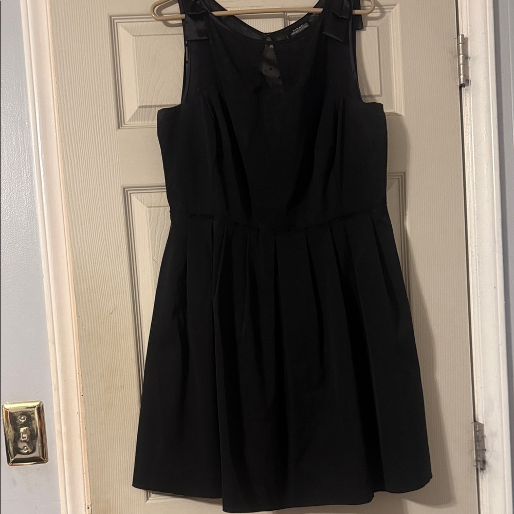Tahari Woman Black Mini Dress